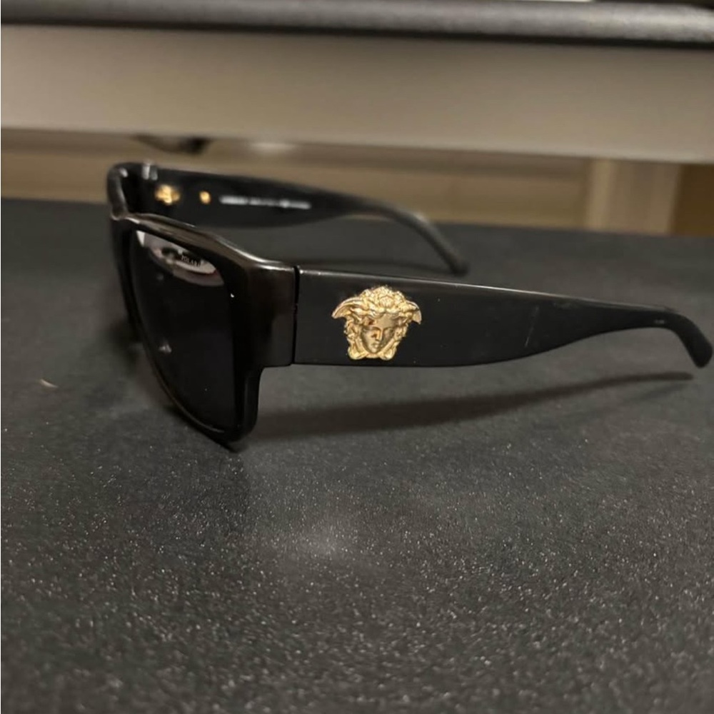 Versace rose gold sunglasses shades